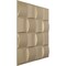 Ekena Millwork 19 5/8in. W x 19 5/8in. H Baile EnduraWall Decorative 3D Wall Panel Covers 2.67 Sq. Ft. WP20X20BAECE - alternate 3